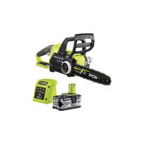 Ryobi akumuliatorinis grandininis pjūklas RCS1830-140B, 30 cm, 18 V ONE+ (su 4,0 Ah baterija ir įkrovikliu)