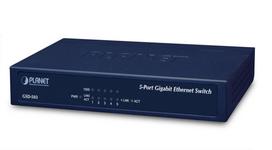 Planet 5-P 10/100/1000Mbps Gigabit Ethernet Switch (External