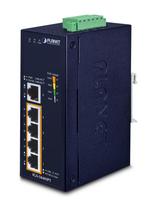 Planet IP30 5-Port Gigabit Switch with 4-Port 802.3AT POE+