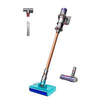 DYSON V10 Submarine 2-in-1 stick vacuum. Battery-powered, dry  AND  wet, bagless, 0.76 L capacity. Copper, Grey