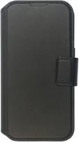 eSTUFF INFINITE MILAN iPhone 16 Plus  Black Wallet Cover. Material: