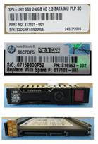Hewlett Packard Enterprise hot-plug SSD 240GB 2.5Inch SFF SATA interface 6Gb/sec