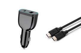 CoreParts USB-C Car Charger for Laptop,  Mobile,  AND  tablets with USB-C