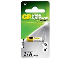 GP HIGH VOLTAGE 27A Blister with 1 battery. 12V