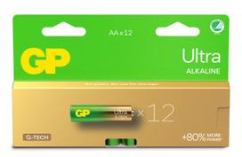 GP ULTRA ALKALINE AA/LR6  Battery. 12-Pack