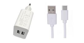 MicroConnect USB-C Charger Set 2.4 A USB-C to USB2.4A 1m + Charger