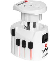 MicroConnect SKROSS World Adapter Pro+ Suitable for 2- AND 3- pole