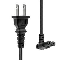 ProXtend Power Cord US type A to  angled C7 2M Black