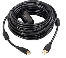 MicroConnect Active USB 2.0 A-B Cable, 15m With integrated