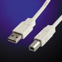 Value Usb Cable 3 M Usb 2.0 Usb A  Usb B Grey