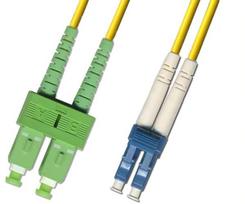 MicroConnect SC/APC-LC/UPC 5m OS2 Fibre  Patch Cable SM Duplex LSZH