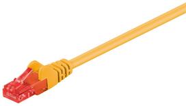 MicroConnect U/UTP CAT6 5M Yellow PVC Unshielded Network Cable,