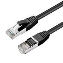 MicroConnect CAT6A S/FTP 20m Black LSZH Shielded Network Cable, LSZH,