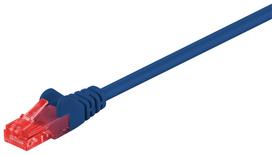 MicroConnect U/UTP CAT6 20M Blue PVC Unshielded Network Cable,