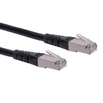Roline S/Ftp Patch Cord Cat.6, Black  0.3 M