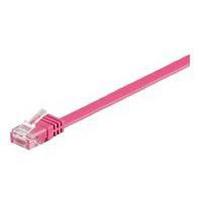 MicroConnect U/UTP CAT6 5M Pink LSZH Unshielded Network Cable,