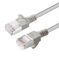 MicroConnect CAT6A U-FTP Slim, LSZH, 1.5m  Network Cable, Grey
