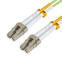 MicroConnect LC/UPC-LC/UPC 1m OM5 Fibre  Patch Cable MM Duplex LSZH