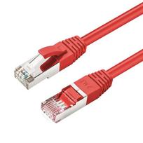MicroConnect S/FTP CAT6 20m Red LSZH PiMF (Pairs in metal foil)