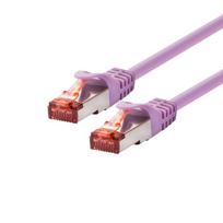 LOGON PROFESSIONAL PATCH CABLE CAT6 F/UTP - 20M  VIOLET
