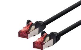 LOGON PROFESSIONAL PATCH CABLE S/FTP PIMF 20M -  CAT6 - BLACK