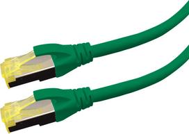 LOGON PREMIUM PATCH CABLE CAT6A S/FTP  PREMIUM LSOH - 20M GREEN