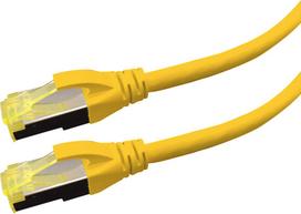 LOGON PREMIUM PATCH CABLE CAT6 S/FTP  PREMIUM LSOH - 10M YELLOW