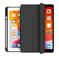 eSTUFF iPad Mini 7/6 SEATTLE Pencil  Case. Black PU leather front