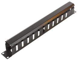 MicroConnect Cable Management 19"" 1U Metal Black