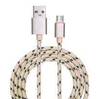 Garbot Grab AND Go 1m Braided Micro-USB  Cable Gold