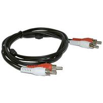 MicroConnect Stereo RCA Cable, 5 meter Stereo RCA Cable 2 x RCA male