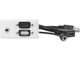 Vivolink Outlet Panel HDMI, USB, AUD .