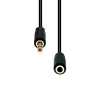 ProXtend 3-Pin Slim Extension Cable  Black 3M