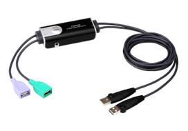 Aten 2-Port USB Boundless Cable KM  Switch 2-Port USB Boundless
