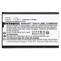 CoreParts Battery 4.81Wh Li-ion 3.7V  1300mAh Black for Cordless