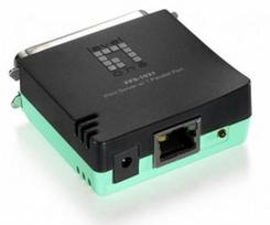 LevelOne Print Server 1P1RJ45 LevelOne Parallel Print Server, Black,