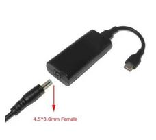 CoreParts Conversion Cable 4.5*3.0 Dell Adapter to USB-C