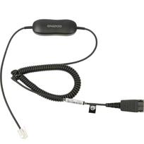Jabra GN1200 CC Coiled QD to Mod Plug - 2m.
