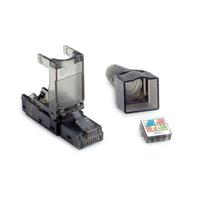 Value Wire Connector Rj45 Black,  Transparent