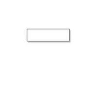 Seiko Instruments Slide Labels 38mm, 1pcs/Box SLP-35L, White, 38 mm, 11 mm