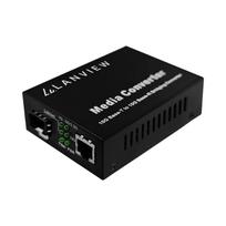 Lanview 10GBase-T RJ45 to 10GBase-X  SFP+ Unmanaged Media