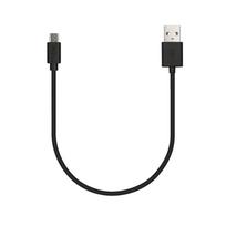 Veho USB to Micro USB cable 20cm Black - Retail packaged