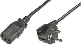 LOGON POWER CABLE 0.5M - C13-CEE7/5  - BLACK