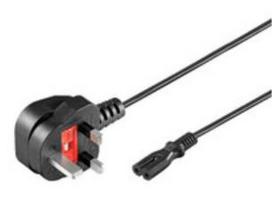 Dell Power Cord, 250, 1M, C7, 2P,  DUAL, UK DF770, Omnigrid
