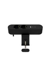 MicroConnect Multi Desktop Power Socket 2  Ways Schuko, 1 x USB-A, 2 x