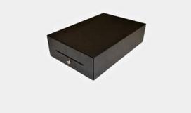 APG Cash Drawer Nano Slide-Out Cash Drawer 8C6VN, Black, 275 x 370 x 120