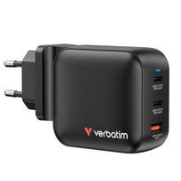 Verbatim Mini GaN Charger 100W 3Port  US/EU/UK ADP