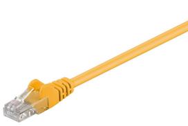 MicroConnect U/UTP CAT5e 20M Yellow PVC Unshielded Network Cable,