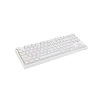 Genesis Thor 404 TKL wired mechanical gaming keyboard, Kailh Box Brown switches, backlit, white