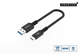 MicroConnect Premium USB-C to USB-A cable  0,15m, 10Gbps, 60W